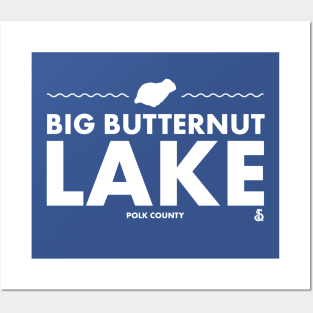 Polk County, Wisconsin - Big Butternut Lake Posters and Art